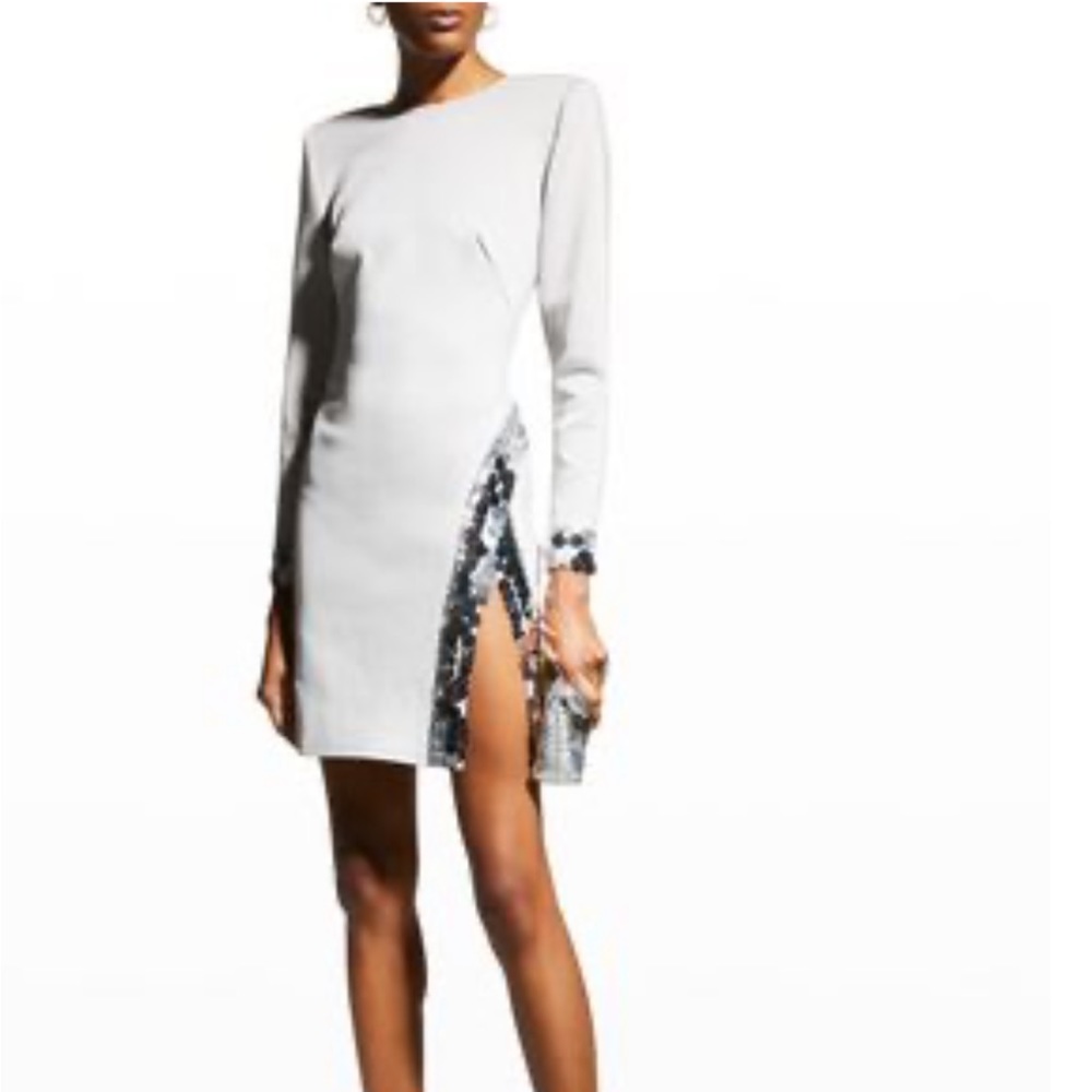 Long sleeve mini dress